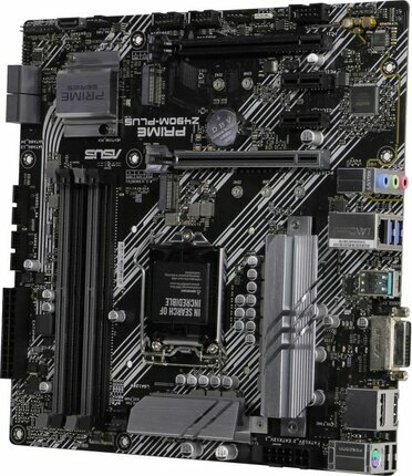 ASUS PRIME Z490M-PLUS RTL LGA1200 Z490 2xPCI-E DVI+HDMI+DP  GbLAN  SATA  MicroATX 4DDR4