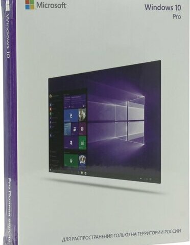 Microsoft Windows 10 Pro 3264-bit  Рус.  USB BOX FQC-09118