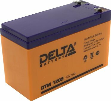 Аккумулятор Delta DTM 1209  12V,  9Ah для UPS