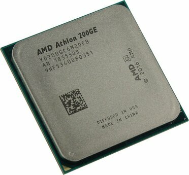 CPU AMD Athlon 200GE     YD200GC   3.2 GHz2core1+4MbSVGA RADEON  Vega 335WSocket AM4
