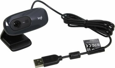 Logitech HD Webcam C270 RTL  USB2.0,  1280x720,  микрофон 960-001063