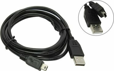 Telecom Кабель USB  2.0  AM--mini-B 5P 1.8м