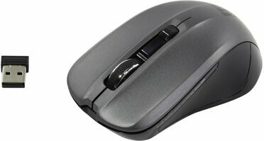 JETACCESS Optical Mouse OM-U36G Grey RTL  USB 4btn+Roll, беспроводная