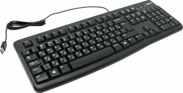 Logitech Keyboard K120 USB  105КЛ  920-002522