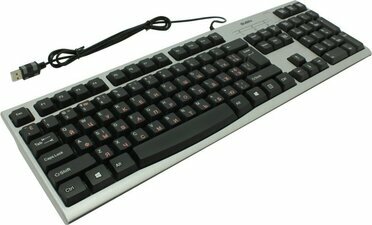 Клавиатура SVEN Standard KB-S300 Silver  USB  104КЛ