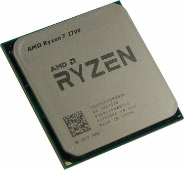 CPU AMD Ryzen 7 2700     YD2700B  3.2  GHz8core4+16Mb65W Socket AM4