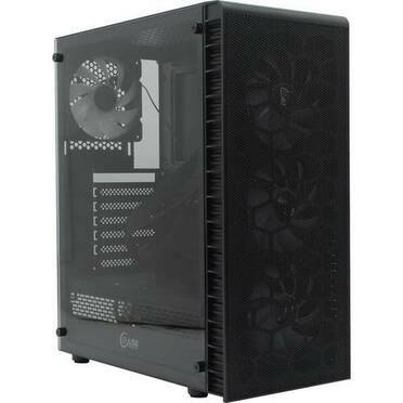 Miditower Powercase Mistral Z4С Mesh LED CMIZ4C-L4 ATX,  без  БП