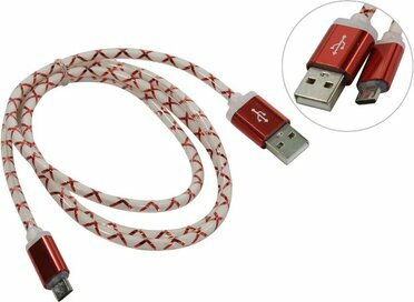 Defender 87556 Кабель USB  2.0  AM--micro-B  1м, Red