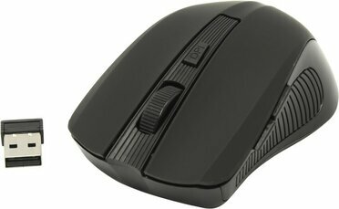 SVEN Wireless Optical Mouse RX-345 Wireless Black  RTL USB 6btn+Roll