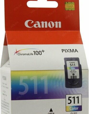 Картридж Canon CL-511 Color для  PIXMA MP240260480, MX320330